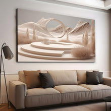 Load image into Gallery viewer, Stretched canvas wall art print – Canvas Wall Art Painting Sandstorm TB078 – Small – 30x20 in (75x50 cm) – Iloski Art LLC