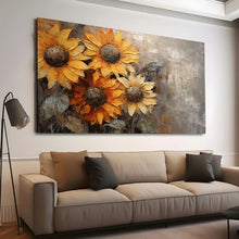 Load image into Gallery viewer, Stretched canvas wall art print – Canvas Wall Art Painting Flowers Flow027 – Small – 30x20 in (75x50 cm) – Iloski Art LLC