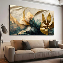 Load image into Gallery viewer, Stretched canvas wall art print – Canvas Wall Art Painting Flowers Flow070 – Small – 30x20 in (75x50 cm) – Iloski Art LLC
