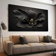 Load image into Gallery viewer, Stretched canvas wall art print – Canvas Wall Art Painting Flowers FlowA007 – Small – 30x20 in (75x50 cm) – Iloski Art LLC