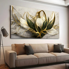 Load image into Gallery viewer, Stretched canvas wall art print – Canvas Wall Art Painting Flowers Flow072 – Small – 30x20 in (75x50 cm) – Iloski Art LLC