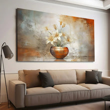 Load image into Gallery viewer, Stretched canvas wall art print – Canvas Wall Art Painting Flowers Flow076b – Small – 30x20 in (75x50 cm) – Iloski Art LLC