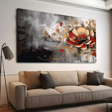 Load image into Gallery viewer, Stretched canvas wall art print – Canvas Wall Art Painting Flowers FlowA082 – Small – 30x20 in (75x50 cm) – Iloski Art LLC