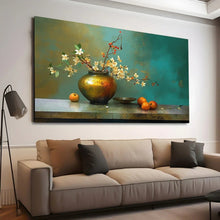 Load image into Gallery viewer, Stretched canvas wall art print – Canvas Wall Art Painting Flowers Flow087 – Small – 30x20 in (75x50 cm) – Iloski Art LLC