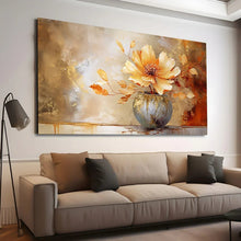 Load image into Gallery viewer, Stretched canvas wall art print – Canvas Wall Art Painting Flowers Flow003 – Small – 30x20 in (75x50 cm) – Iloski Art LLC