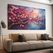 Load image into Gallery viewer, Stretched canvas wall art print – Canvas Wall Art Painting Flowers FlowA066 – Small – 30x20 in (75x50 cm) – Iloski Art LLC