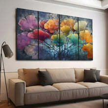 Load image into Gallery viewer, Stretched canvas wall art print – Canvas Wall Art Painting Flowers FlowA073 – Small – 30x20 in (75x50 cm) – Iloski Art LLC