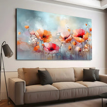 Load image into Gallery viewer, Stretched canvas wall art print – Canvas Wall Art Painting Flowers FlowA035 – Small – 30x20 in (75x50 cm) – Iloski Art LLC
