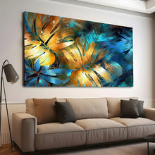 Load image into Gallery viewer, Stretched canvas wall art print – Canvas Wall Art Painting Flowers FlowA009 – Small – 30x20 in (75x50 cm) – Iloski Art LLC