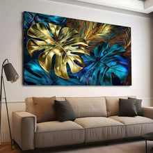 Load image into Gallery viewer, Stretched canvas wall art print – Canvas Wall Art Painting Flowers FlowA008 – Small – 30x20 in (75x50 cm) – Iloski Art LLC