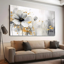 Load image into Gallery viewer, Stretched canvas wall art print – Canvas Wall Art Painting Flowers FlowA044 – Small – 30x20 in (75x50 cm) – Iloski Art LLC