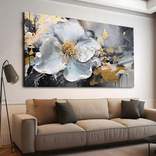 Load image into Gallery viewer, Stretched canvas wall art print – Canvas Wall Art Painting Flowers Flow052 – Small – 30x20 in (75x50 cm) – Iloski Art LLC