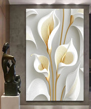 Load image into Gallery viewer, Canvas Wall Art Painting Flowers FLA017 - Iloski Art LLC