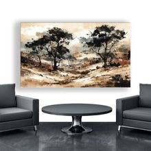 Load image into Gallery viewer, Stretched canvas wall art print – Canvas Wall Art Painting Trees and Branches TB020 – Small – 30x20 in (75x50 cm) – Iloski Art LLC