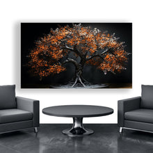 Load image into Gallery viewer, Stretched canvas wall art print – Canvas Wall Art Painting Trees and Branches TB077 – Small – 30x20 in (75x50 cm) – Iloski Art LLC