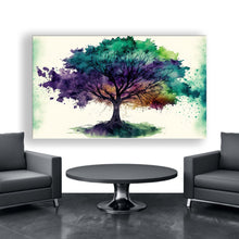 Load image into Gallery viewer, Stretched canvas wall art print – Canvas Wall Art Painting Trees and Branches TB084 – Small – 30x20 in (75x50 cm) – Iloski Art LLC