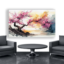 Load image into Gallery viewer, Stretched canvas wall art print – Canvas Wall Art Painting Trees and Branches TB030 – Small – 30x20 in (75x50 cm) – Iloski Art LLC