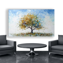 Load image into Gallery viewer, Stretched canvas wall art print – Canvas Wall Art Painting Trees and Branches TB032 – Small – 20x30 in (50x75 cm) – Iloski Art LLC