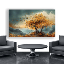Load image into Gallery viewer, Stretched canvas wall art print – Canvas Wall Art Painting Trees and Branches TB090 – Small – 30x20 in (75x50 cm) – Iloski Art LLC