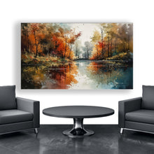 Load image into Gallery viewer, Stretched canvas wall art print – Canvas Wall Art Painting Trees and Branches TB092 – Small – 30x20 in (75x50 cm) – Iloski Art LLC