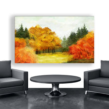 Load image into Gallery viewer, Stretched canvas wall art print – Canvas Wall Art Painting Trees and Branches TB111 – Small – 30x20 in (75x50 cm) – Iloski Art LLC