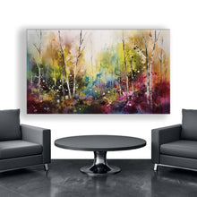 Load image into Gallery viewer, Stretched canvas wall art print – Canvas Wall Art Painting Trees and Branches TB056 – Small – 30x20 in (75x50 cm) – Iloski Art LLC