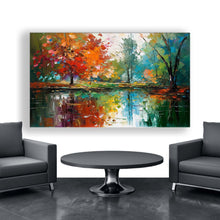 Load image into Gallery viewer, Stretched canvas wall art print – Canvas Wall Art Painting Trees and Branches TB064 – Small – 30x20 in (75x50 cm) – Iloski Art LLC