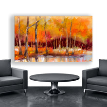 Load image into Gallery viewer, Stretched canvas wall art print – Canvas Wall Art Painting Trees and Branches TB114 – Small – 30x20 in (75x50 cm) – Iloski Art LLC