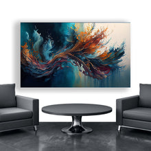 Load image into Gallery viewer, Stretched canvas wall art print – Canvas Wall Art Painting Trees and Branches TB125 – Small – 30x20 in (75x50 cm) – Iloski Art LLC