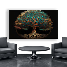Load image into Gallery viewer, Stretched canvas wall art print – Canvas Wall Art Painting Trees and Branches TB140 – Small – 30x20 in (75x50 cm) – Iloski Art LLC