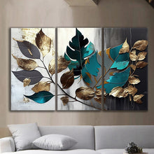 Load image into Gallery viewer, Gallery wrapped canvas wall art print – Modular Art Collection: Contemporary Designs in Pieces MAC030 – Small S (20x30inchx3p - total length 60inch/150cm)