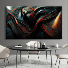 Load image into Gallery viewer, Stretched canvas wall art print – Canvas Wall Art Painting FLUID0001 – Small – 30x20 in (75x50 cm) – Iloski Art LLC