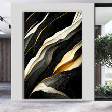 Load image into Gallery viewer, Stretched canvas wall art print – Canvas Wall Art Painting FLUID0066 – Small – 20x30 in (50x75 cm) – Iloski Art LLC