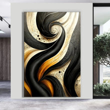 Load image into Gallery viewer, Stretched canvas wall art print – Canvas Wall Art Painting FLUID0059 – Small – 20x30 in (50x75 cm) – Iloski Art LLC