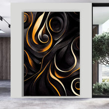 Load image into Gallery viewer, Stretched canvas wall art print – Canvas Wall Art Painting FLUID0069 – Small – 20x30 in (50x75 cm) – Iloski Art LLC