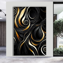 Load image into Gallery viewer, Stretched canvas wall art print – Canvas Wall Art Painting FLUID0062 – Small – 20x30 in (50x75 cm) – Iloski Art LLC