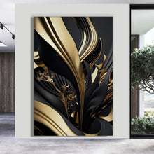 Load image into Gallery viewer, Stretched canvas wall art print – Canvas Wall Art Painting FLUID0058 – Small – 20x30 in (50x75 cm) – Iloski Art LLC