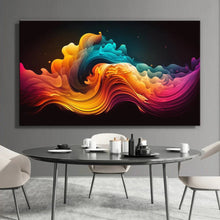 Load image into Gallery viewer, Stretched canvas wall art print – Canvas Wall Art Painting FLUID0017 – Small – 30x20 in (75x50 cm) – Iloski Art LLC