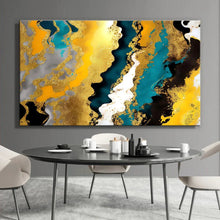 Load image into Gallery viewer, Stretched canvas wall art print – Canvas Wall Art Painting FLUID0052 – Small – 30x20 in (75x50 cm) – Iloski Art LLC