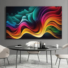 Load image into Gallery viewer, Stretched canvas wall art print – Canvas Wall Art Painting FLUID0020 – Small – 30x20 in (75x50 cm) – Iloski Art LLC
