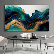 Load image into Gallery viewer, Canvas Wall Art Painting FLUID0042 - Iloski Art LLC