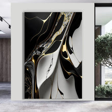 Load image into Gallery viewer, Stretched canvas wall art print – Canvas Wall Art Painting FLUID0075 – Small – 20x30 in (50x75 cm) – Iloski Art LLC