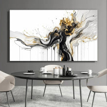 Load image into Gallery viewer, Stretched canvas wall art print – Canvas Wall Art Painting FLUID0009 – Small – 30x20 in (75x50 cm) – Iloski Art LLC