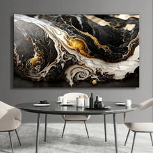 Load image into Gallery viewer, Stretched canvas wall art print – Canvas Wall Art Painting FLUID0033 – Small – 30x20 in (75x50 cm) – Iloski Art LLC