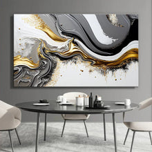 Load image into Gallery viewer, Stretched canvas wall art print – Canvas Wall Art Painting FLUID0044 – Small – 30x20 in (75x50 cm) – Iloski Art LLC