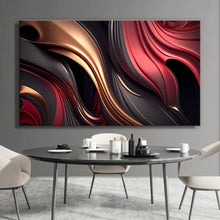 Load image into Gallery viewer, Stretched canvas wall art print – Canvas Wall Art Painting FLUID0021 – Small – 30x20 in (75x50 cm) – Iloski Art LLC