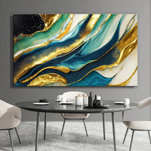 Load image into Gallery viewer, Stretched canvas wall art print – Canvas Wall Art Painting FLUID0055 – Small – 30x20 in (75x50 cm) – Iloski Art LLC