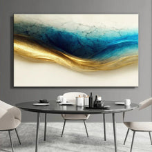 Load image into Gallery viewer, Stretched canvas wall art print – Canvas Wall Art Painting FLUID0025 – Small – 30x20 in (75x50 cm) – Iloski Art LLC