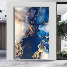 Load image into Gallery viewer, Stretched canvas wall art print – Canvas Wall Art Painting FLUID0082 – Small – 20x30 in (50x75 cm) – Iloski Art LLC