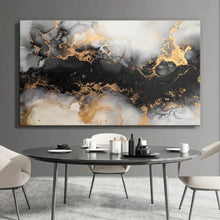 Load image into Gallery viewer, Stretched canvas wall art print – Canvas Wall Art Painting FLUID0043 – Small – 30x20 in (75x50 cm) – Iloski Art LLC
